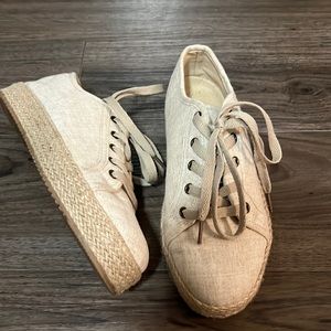 Size 6 Not Rates Sneakers, worn once.